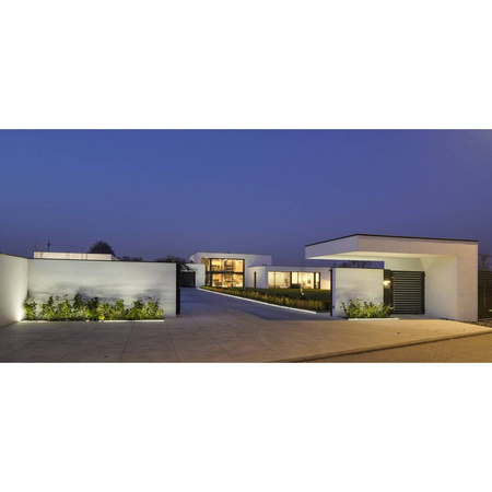 Profil HR-MAX, anodowany, srebrny, oświetlenie liniowe do kostki brukowej 1000 mm