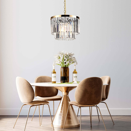Vetro lampa wisząca antyczne złoto LP-2910/5P AGD