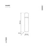 Lampa Sufitowa LYNX 1xE14