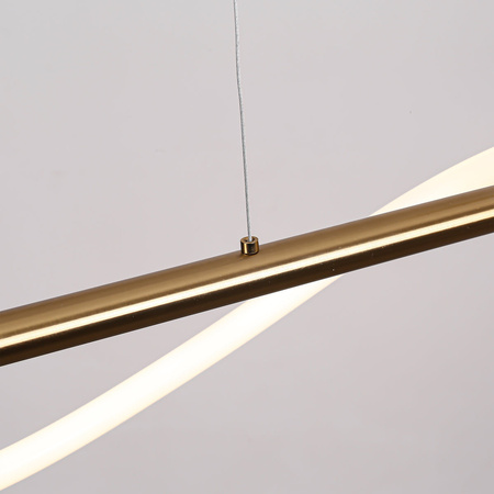 Light prestige Meleca wisząca S złota CCT LP-2345/1P S GD CCT