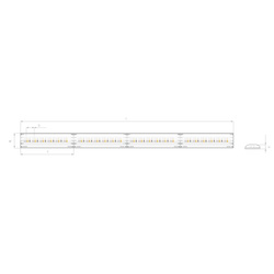 Kluś Taśma LED KWP-GRGBW-1530-24, 3000K, 231 lm/m, 15.3 W/m, IP65