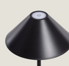 Lampa Stołowa LED 3W Zewnętrzna IP54 Przenośna z Akumulatorem USB Kivuli czarna