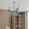 Żyrandol lampa sufitowa ATLANTA 3xE27 LEN