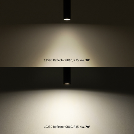 Żarówka REFLECTOR LED, GU10, R35, 4W , CERAMIC