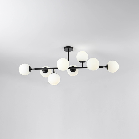Lampa sufitowa Dorado 8xE14 czarna