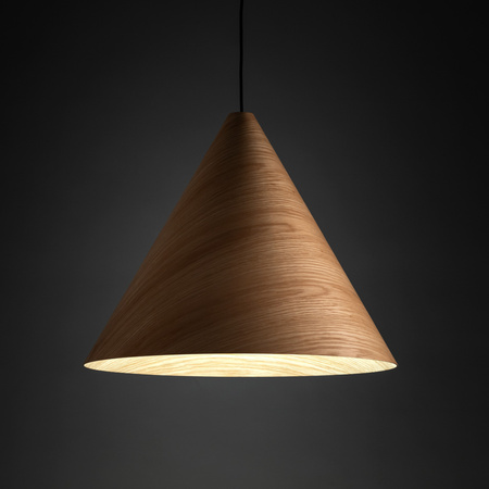 Tk Lighting SOLIS WOOD DĄB JASNY lampa wisząca 1xE27