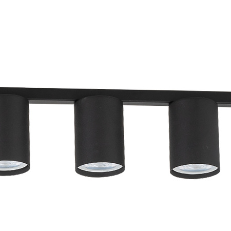 Lampa sufitowa LOGAN Black 4xGU10