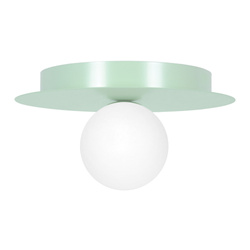 Lampa sufitowa w kolorze miętowym, plafon K-5453 z serii ROBIN