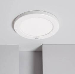 Plafon Oprawa LED 18W CCT Okrągła Slim Surface z Czunikiem Ruchu