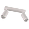 Lampa ścienno-sufitowa PARIS 2 GU10 Biała
