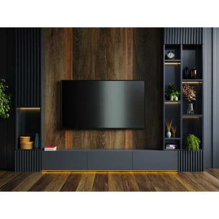 Profil MICRO-NK, anodowany, czarny, 1000 mm