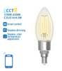  Inteligentna żarówka Smart LED FILAMENT E14 świeczka 4,5W Wi-Fi CCT 
