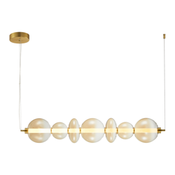Lampa wisząca DAPHNE AMBER 40W 3000K IP20