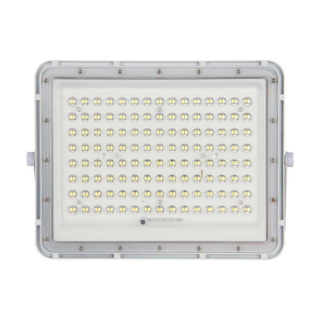 Projektor LED Solarny V-TAC 20W Pilot, AUTO, Timer, IP65 Biały VT-180W-W 4000K 1800lm