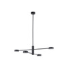 Nowodvorski Lampa wisząca metalowa czarna ORBIT 