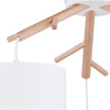 Lampa wisząca ALBERO White 3xE27