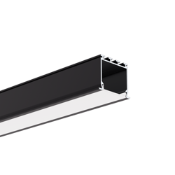 Profil LOKOM, anodowany, czarny, 1000 mm