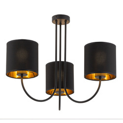 Lampa sufitowa TORENS Black 3xE27