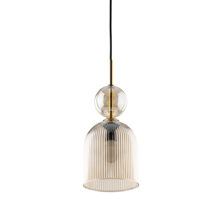 SOPHIA COGNAC LAMPA WISZACA 1XE14