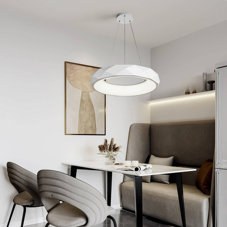 Light prestige Reus LED wiszaca biala LP-8069/1P LED WH