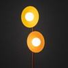 SLATE MIX GLASS LAMPA PODŁOGOWA 2XG9