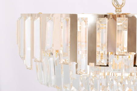 Żyrandol K-8175 z serii CAMERON GOLD