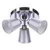 Lampa sufitowa plafon 3X40W E14 chrom PIN 98-70661