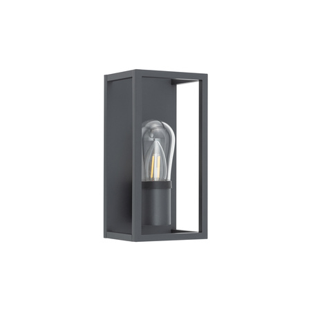 Nowodvorski Kinkiet zewnętrzny MARGOT I GR WL 1xE14 IP54 grafitowy 10504