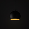 Lampa wisząca ZOE Black 1xE27 S