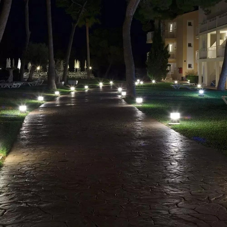 Słupek Ogrodowy V-TAC 10W LED IP65 Biały 25cm VT-830-W 4000K 1000lm