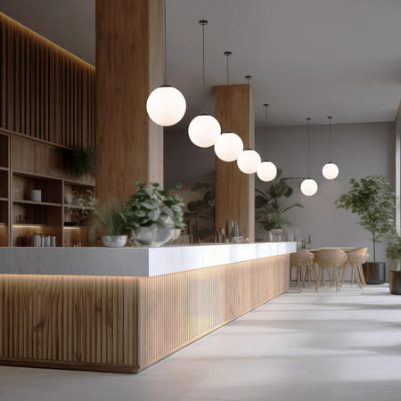 Lampa wisząca ESME White 1xE27 350