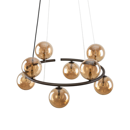 Lampa wisząca ANABELLE BROWN 8xG9