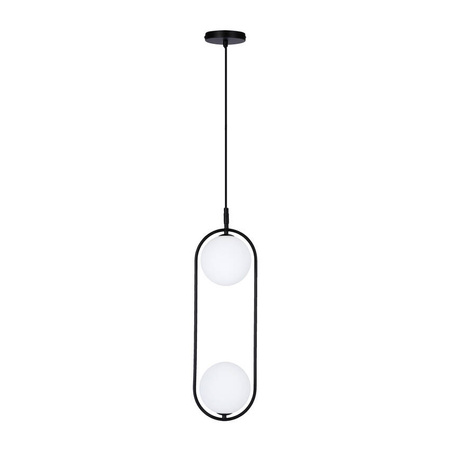 Cordel zwis 2X28W G9 czarny 32-10155