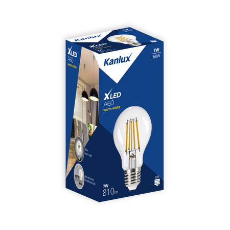 XLED A60 7W-WW Źródło światła LED