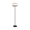 Stylowa lampa podłogowa boho z abażurem fi40cm  K-5275 z serii CEZAR