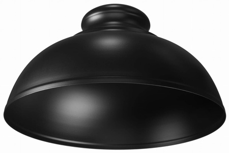 Klosz RUSTIC duży metalowy czarny