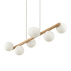 Lampa wisząca ESTERA Wood 7xG9
