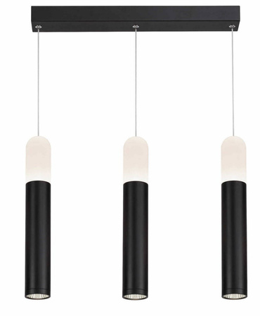 Light prestige Fano 3 wiszaca czarna LP-8012/3P