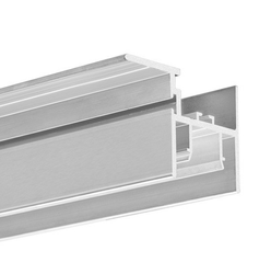 Profil do LED FOLED-SUF Kluś do sufitów napinanych srebrny surowy 3m