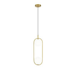 Cordel zwis 2x28w g9 mosiądz