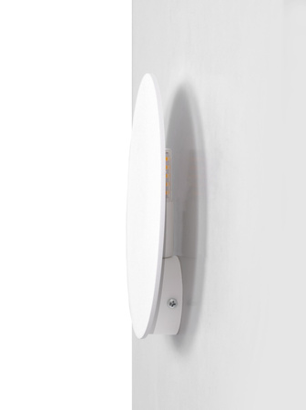 Minimalistyczna lampa ścienna, w kształcie koła K-5320 z serii PERO