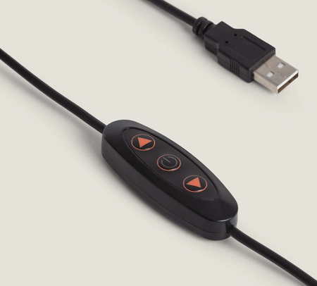 Metalowa Lampa Stołowa nocna 3,6W LED 3000K Korkor zielona - złota