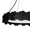 Lampa wisząca SOHO BLACK 24W LED czarny metal