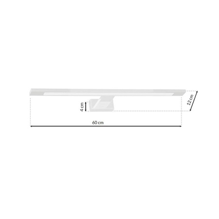 Kinkiet SHINE WHITE 12W LED biały