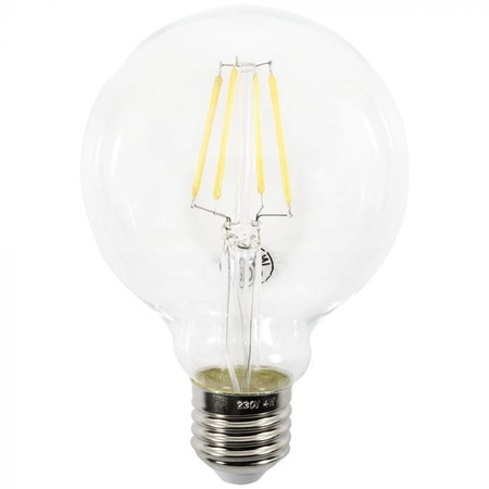 Żarówka LED E27 G80 6W Neutralna