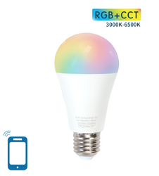Inteligentna żarówka Smart LED WB  E27 A60 15W Wi-Fi RGB + CCT
