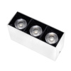 Lampa liniowa natynkowa 9W 4000K biało-czarna JDL-6T