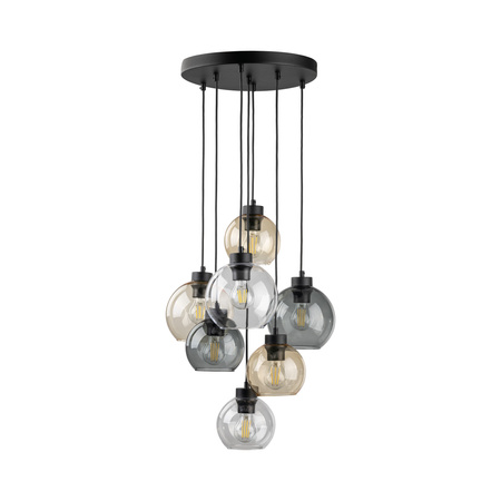Lampa wisząca CUBUS MIX 7xE27 KOŁO