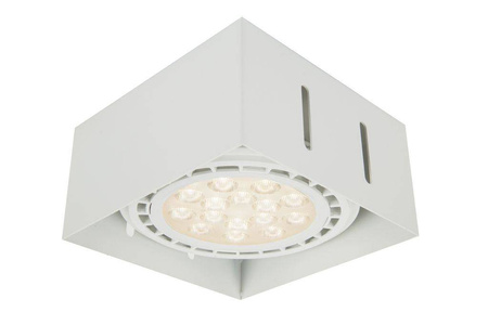 Oprawa OZZO p/t QBOX1 WH AR111 GU10 bezramkowa biała