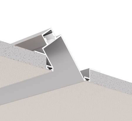 Profil LED POKET srebrny nieadowany KLUŚ 3m